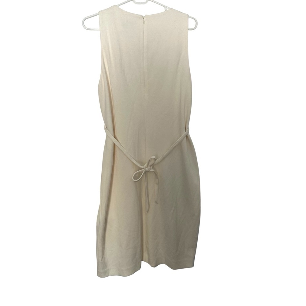Donna Karan Sleeveless Midi Dress w/ Chain Belt | Size 12 | NWOT - Picture 2 of 7